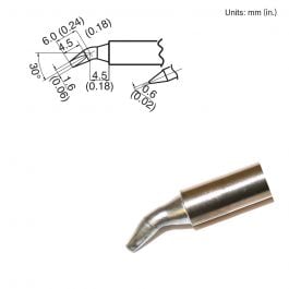 T15-JD16 Bent Chisel Tip