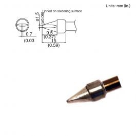 T15-XD15 Chisel Tip