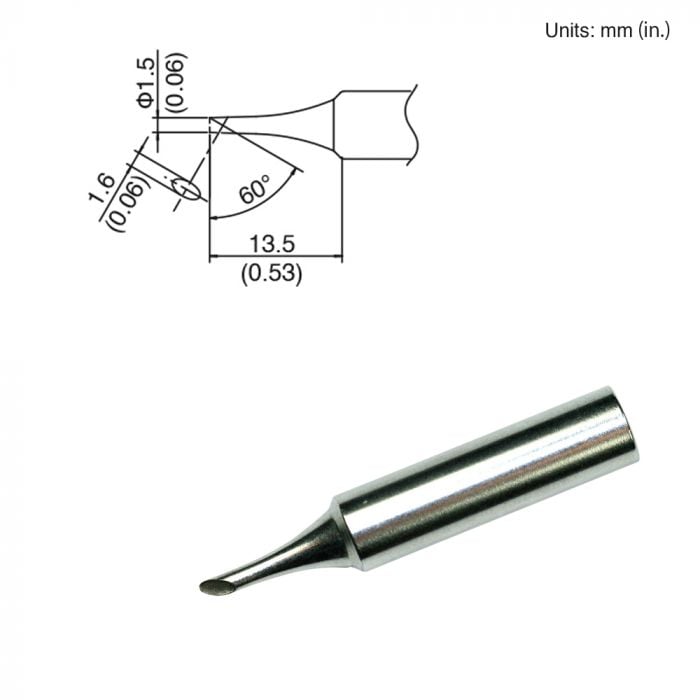 T18-CF15 Bevel Tip