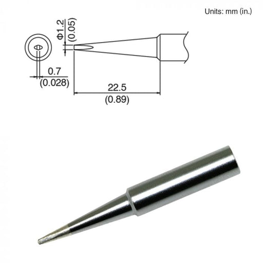 T18-DL12 Chisel Tip