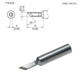 T18-K35 Knife Tip