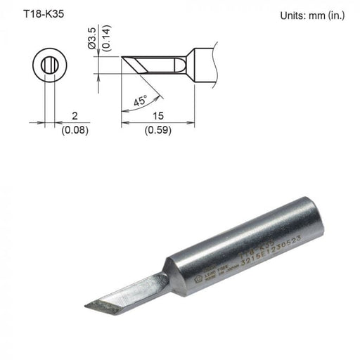 T18-K35 Knife Tip