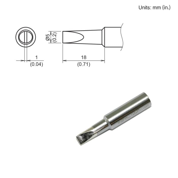T19-D5 Chisel Tip