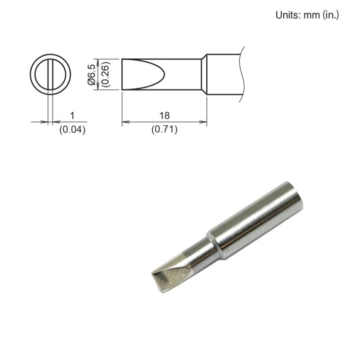 T19-D65 Chisel Tip