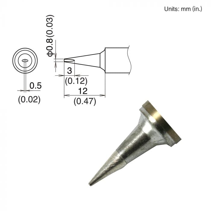T22-D08 Chisel Tip