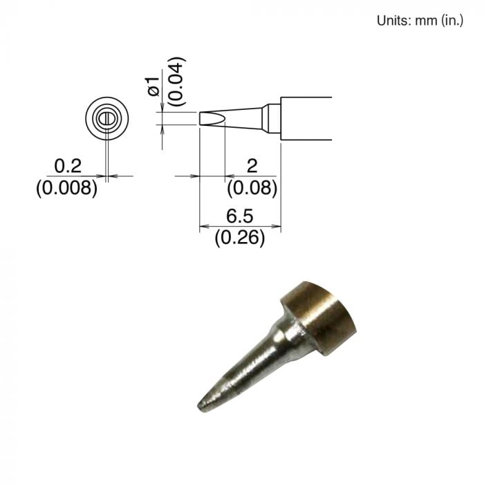 T30-D1 Micro Chisel Tip