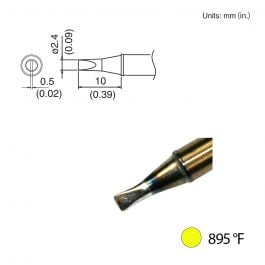 T31-00D24 Chisel Tip, 895°F / 480°C