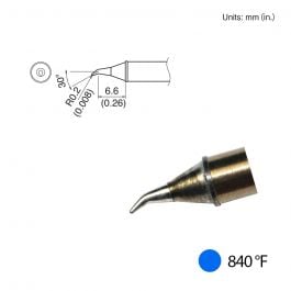 T31-01JS02 Angled Tip, 840°F / 450°C