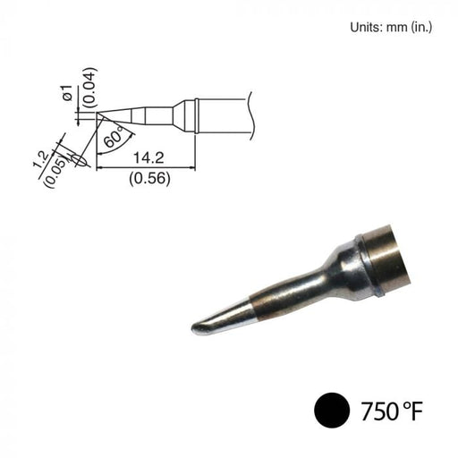 T31-02BC1 Bevel Tip, 750°F / 400°C
