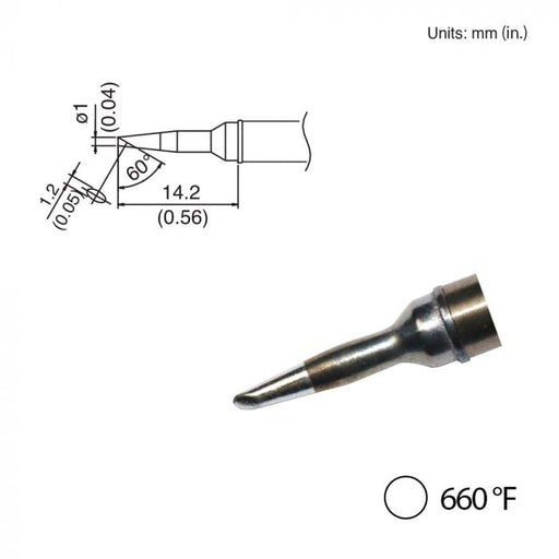 T31-03BC1 Bevel Tip, 660°F / 350°C