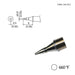 T31-03D08 Chisel Tip, 660°F / 350°C