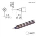 T31B-03D08 Chisel Tip, 660°F / 350°C