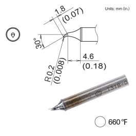 T31B-03JS02 Bent Tip, 660°F / 350°C