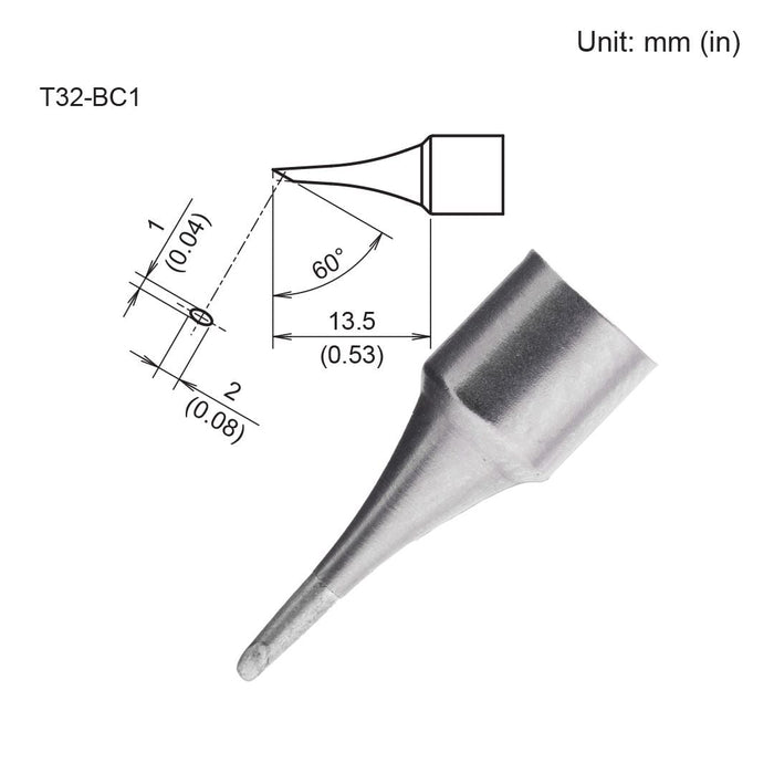 T32-BC1 Bevel Tip