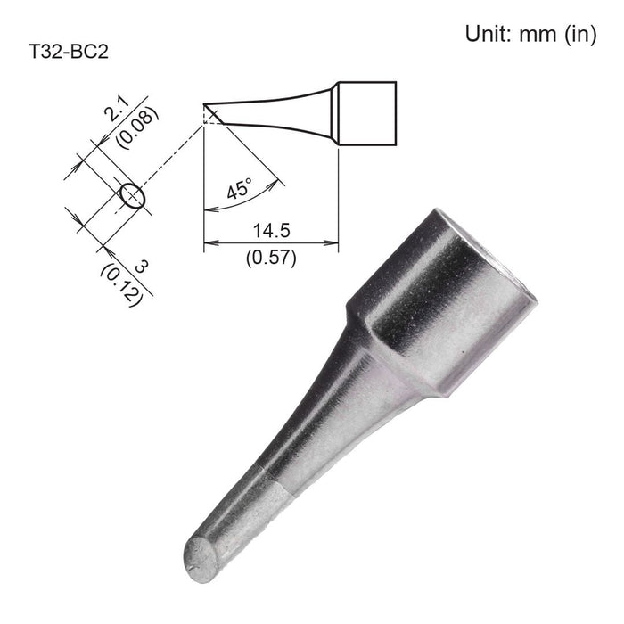 T32-BC2 Bevel Tip