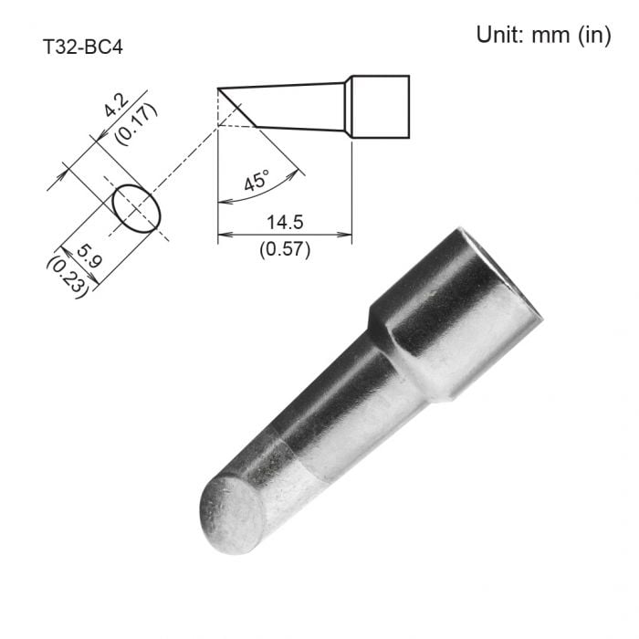 T32-BC4 Bevel Tip