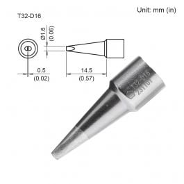 T32-D16 Chisel Tip