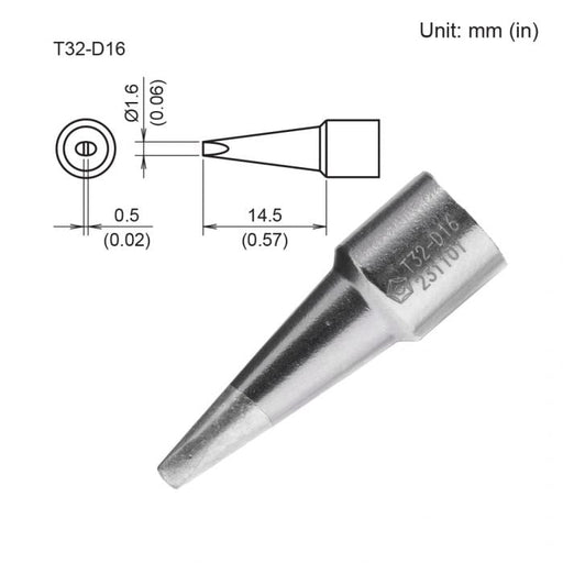 T32-D16 Chisel Tip