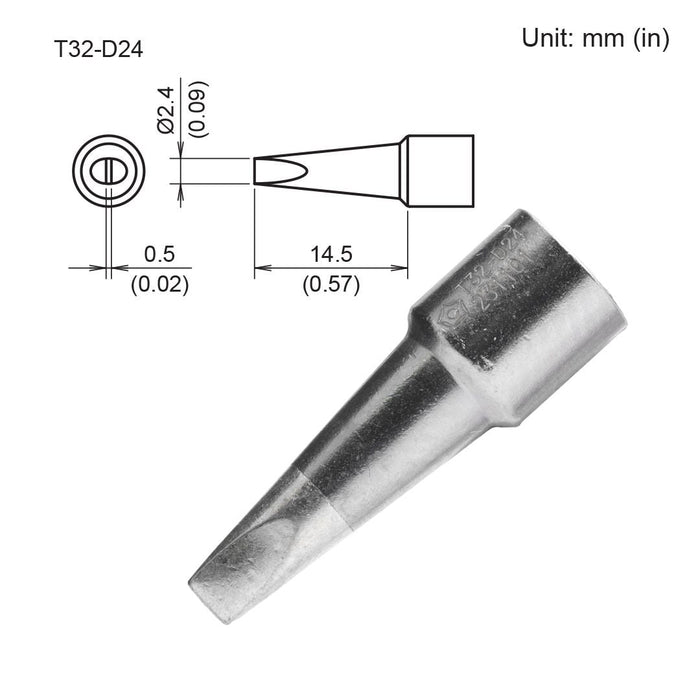 T32-D24 Chisel Tip