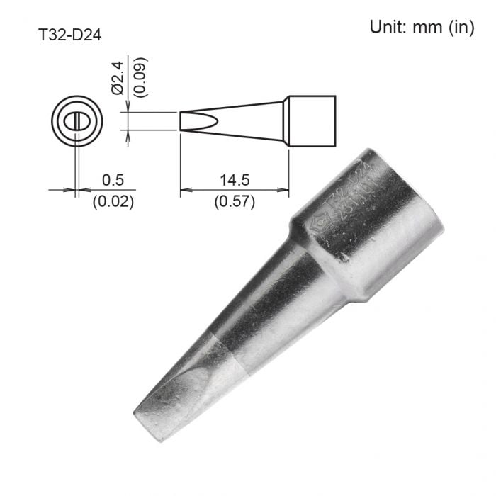 T32-D24 Chisel Tip
