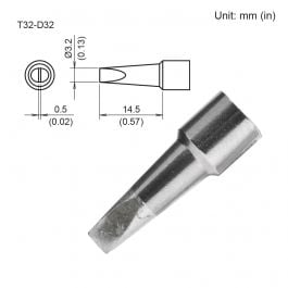 T32-D32 Chisel Tip