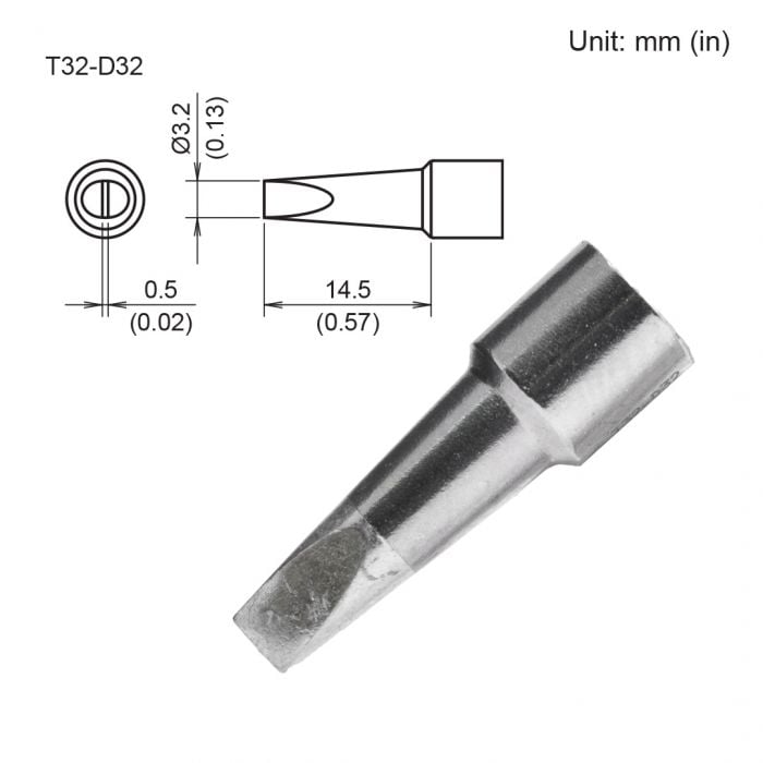 T32-D32 Chisel Tip