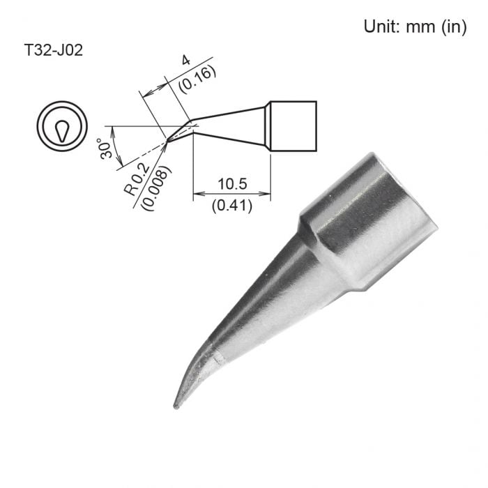 T32-J02 Bent Tip
