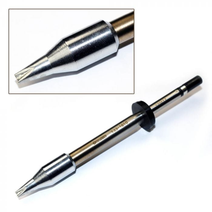 T33-1610 V-Groove Bevel Tip