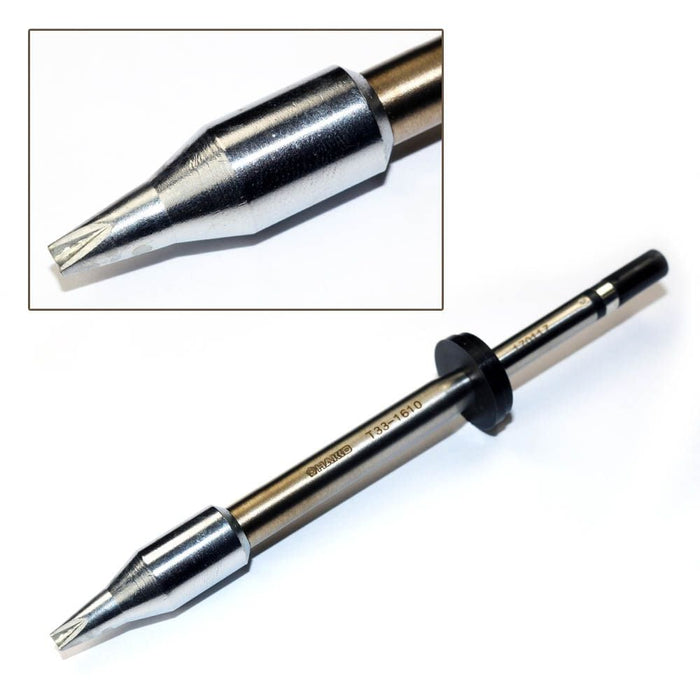 T33-1610 V-Groove Bevel Tip