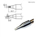 T33-1610 V-Groove Bevel Tip