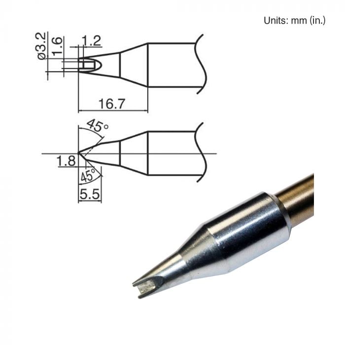 T33-1611 Groove Tip