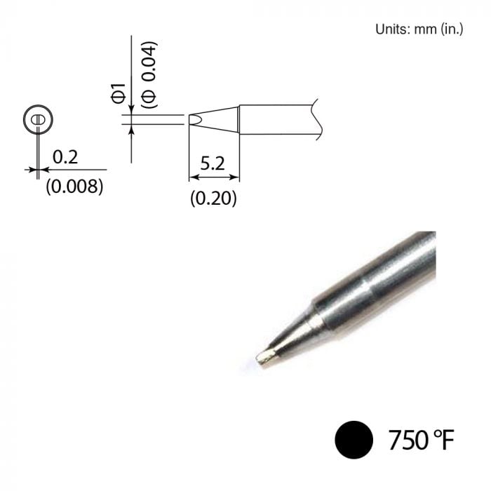 T35-02D06 Chisel Tip