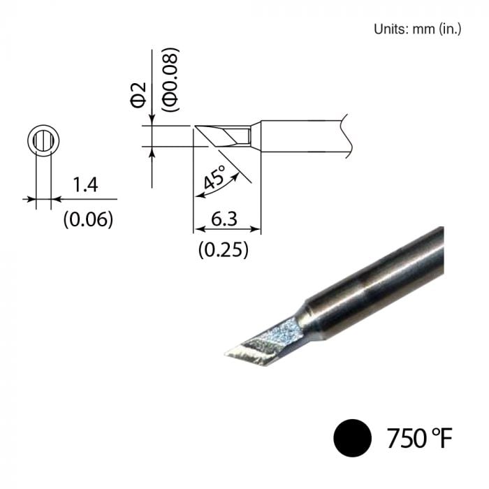 T35-02KU Knife Tip