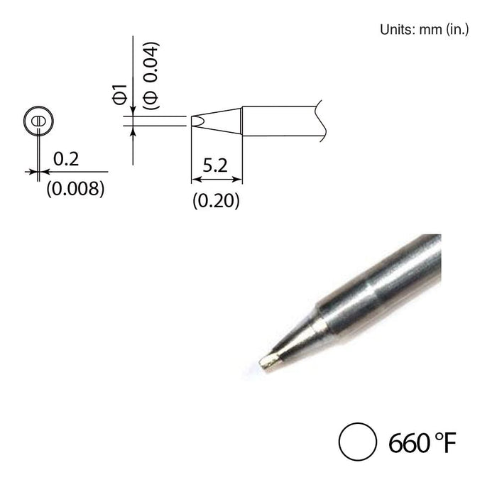 T35-03D06 Chisel Tip