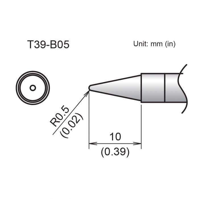 T39-B05 Conical Tip