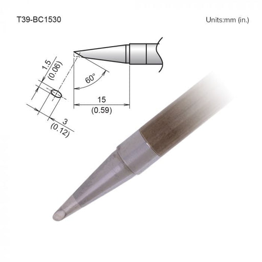 T39-BC1530 Bevel Tip