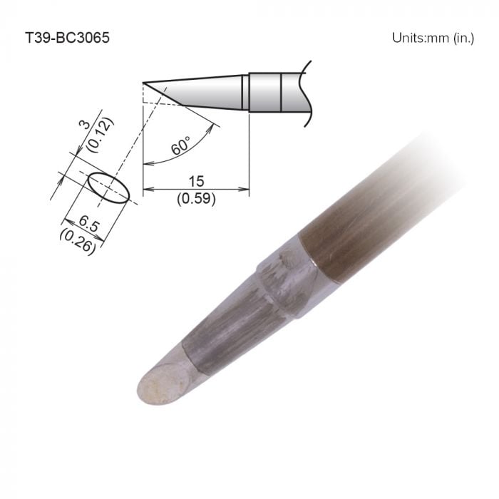 T39-BC3065 Bevel Tip