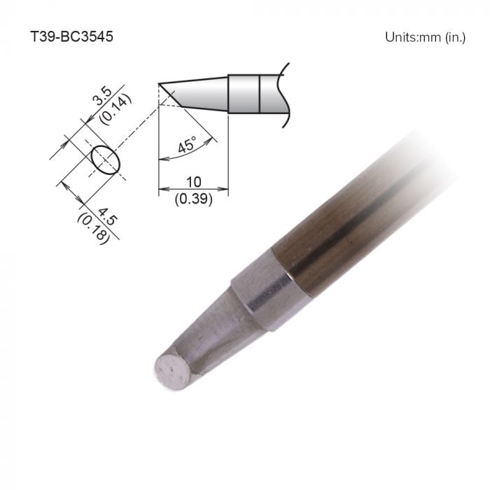 T39-BC3545 Bevel Tip