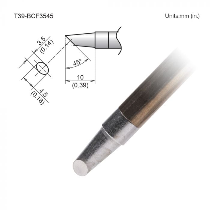 T39-BCF3545 Bevel Tip
