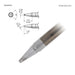 T39-BCR16 Bevel V-Groove Tip