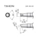 T39-BCR4 Bevel V-Groove Tip