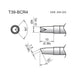T39-BCR4 Bevel V-Groove Tip