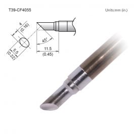 T39-CF4055 Bevel Tip