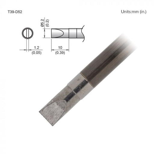 T39-D52 Chisel Tip