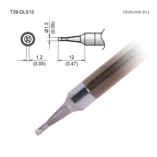 T39-DLS15 Chisel Slim Tip