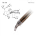 T39-JD16 Bent Chisel Tip