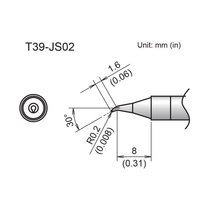 T39-JS02 Bent Tip