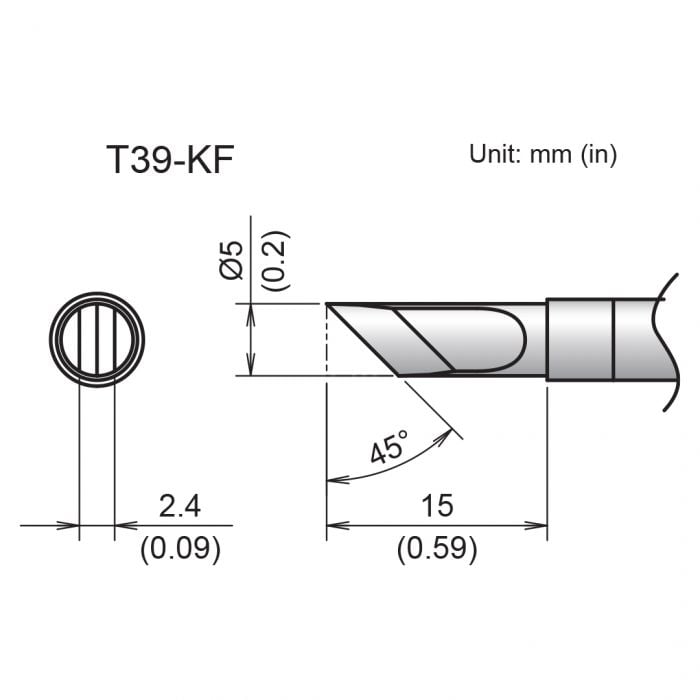 T39-KF Knife Tip