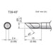 T39-KF Knife Tip