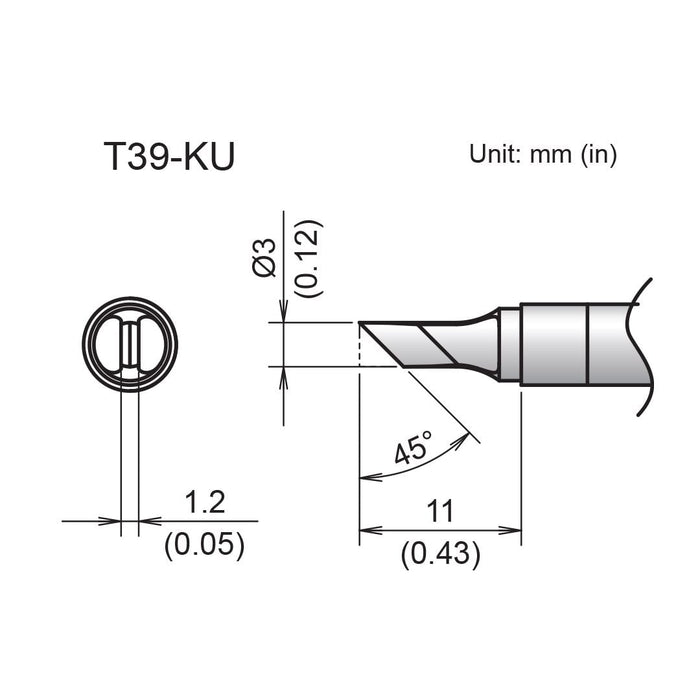 T39-KU Knife Tip